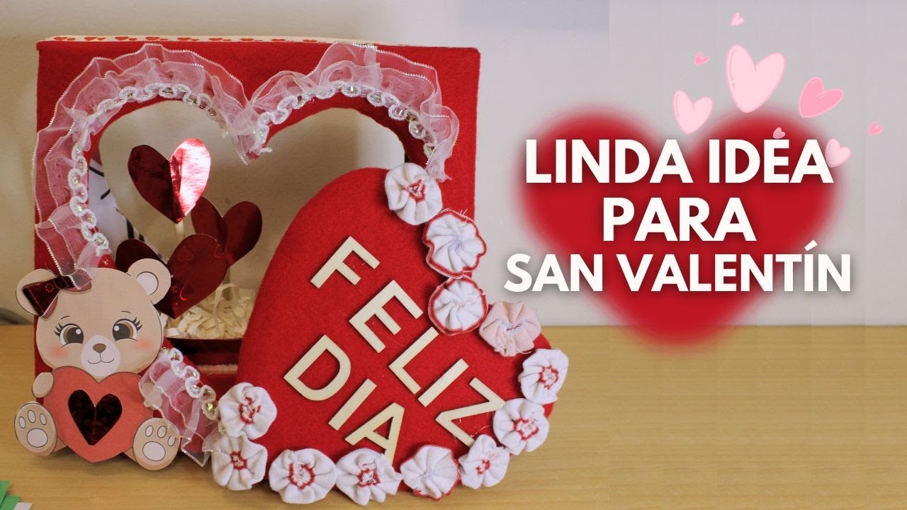 IDEA PARA REGALAR EN SAN VALENTÍN , VENDER O DECORAR 2025 Mary Manualidades
