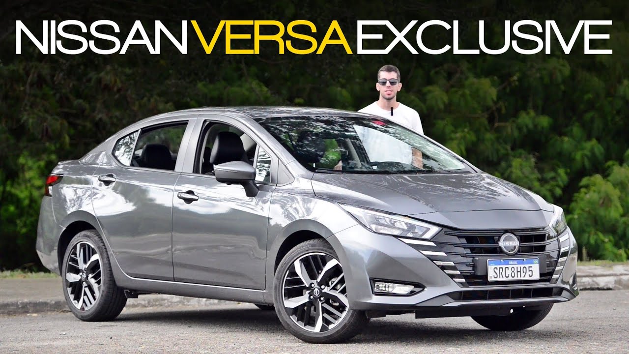 Nissan Versa Exclusive 1.6 2025 | ANDA BEM? BEBE MUITO? E O ESPAÇO INTERNO? TUDO NESSE VÍDEO!