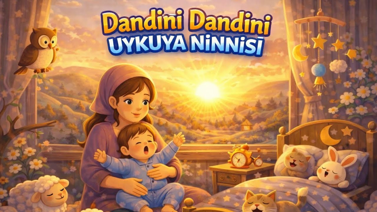 Dandini Dandini Uykuya🌙 Baby Lullaby | Peaceful Sleep