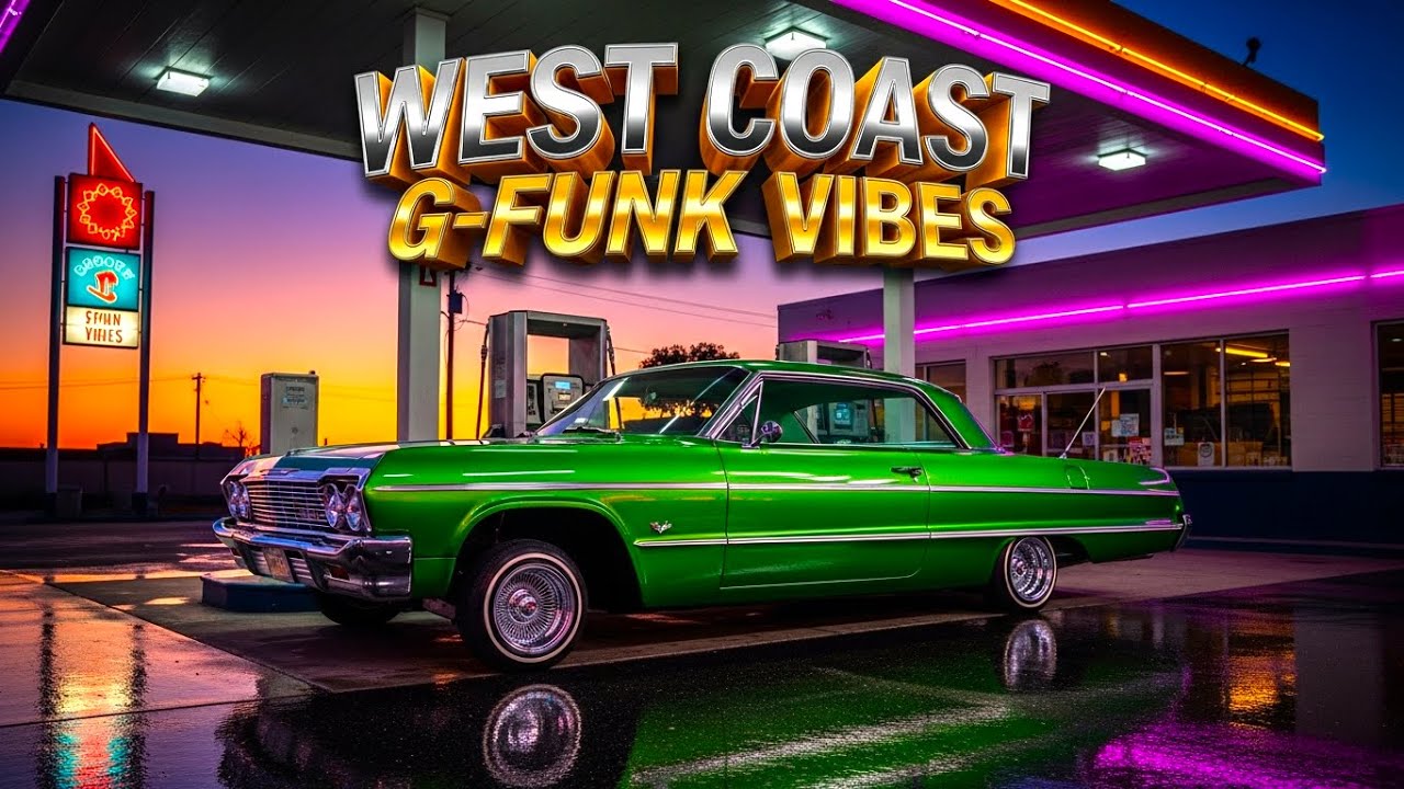 🚘 West Coast G Funk Vibes – Smooth G Funk & R&B Summer Cruisin’ Playlist