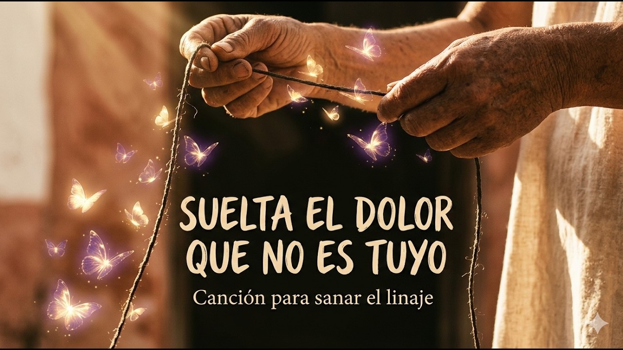 NO ES MÍO ESTE DOLOR 🤍 Canción para sanar el linaje y soltar patrones familiares