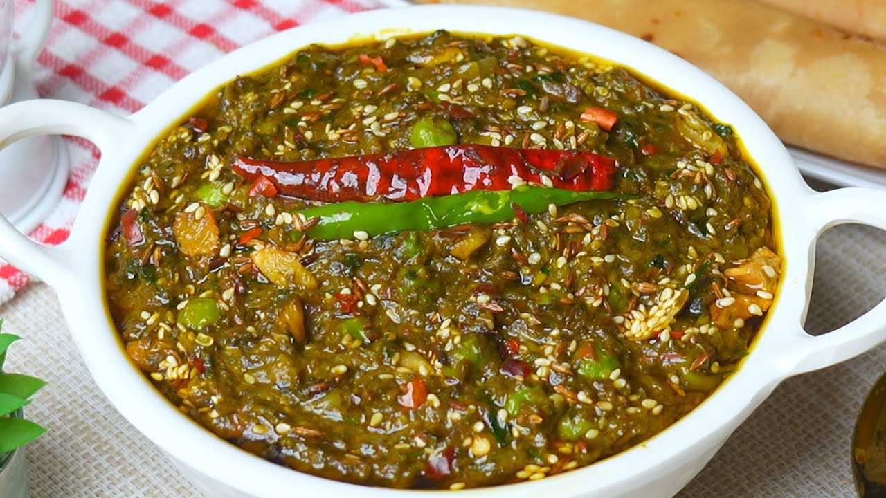 पालक ना खाने वाले भी रोज़ किलो किलो पालक ख़रीदेंगे पालक की ये सब्ज़ी खाकर Healthy Palak Matar Recipe