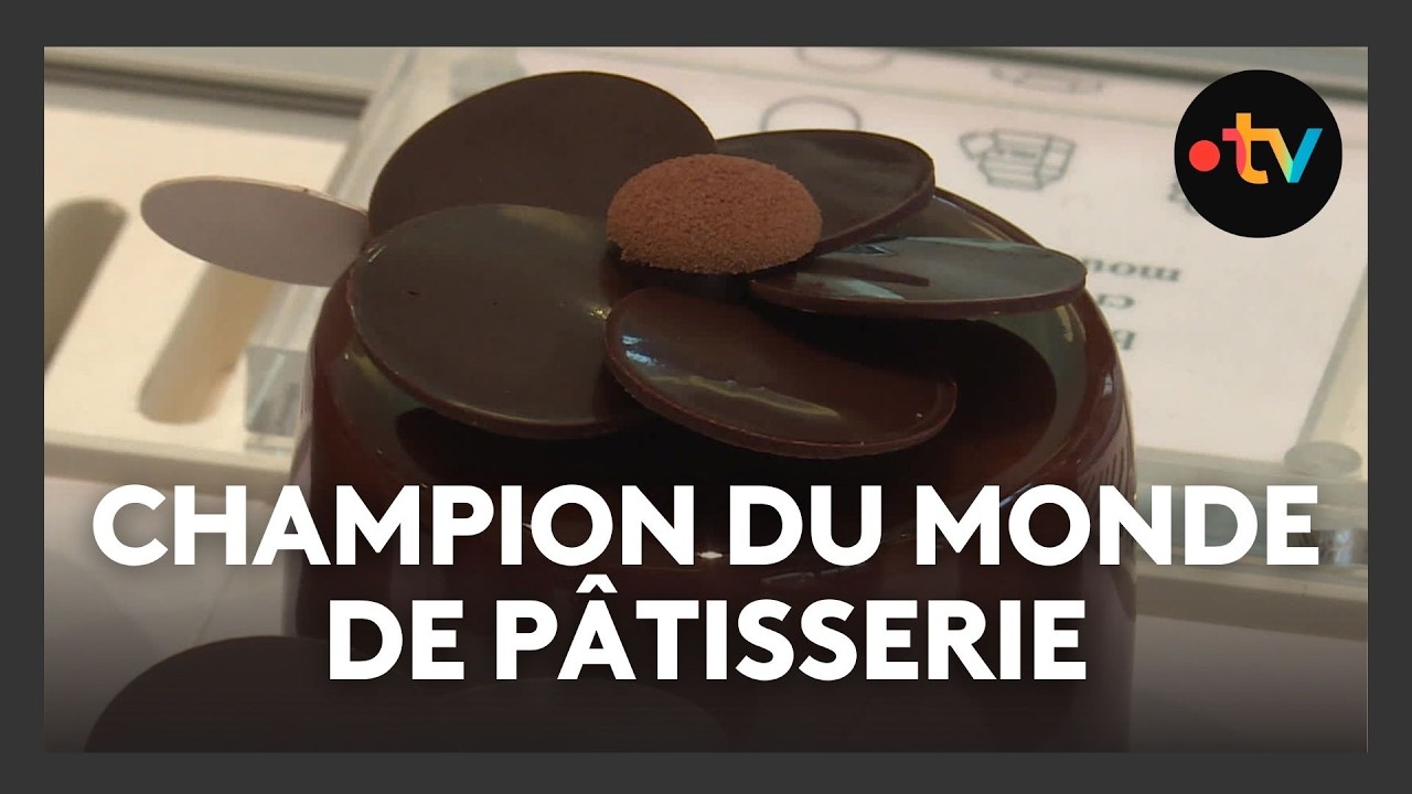 Le champion du monde de p&acirc;tisserie ouvre une boutique &agrave; Dreux