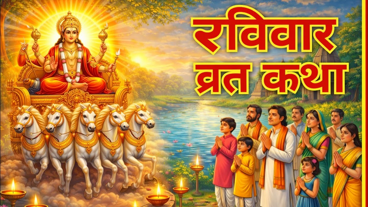 रविवार को जरूर सुनें सूर्य देव की यह चमत्कारी कथा | Surya Dev Vrat Katha | Ravivar Vrat Katha 