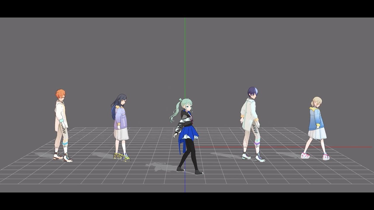 Brain Revolution Girl Mirror Dance Practice Fixed Camera Project Sekai 脳内革命ガール
