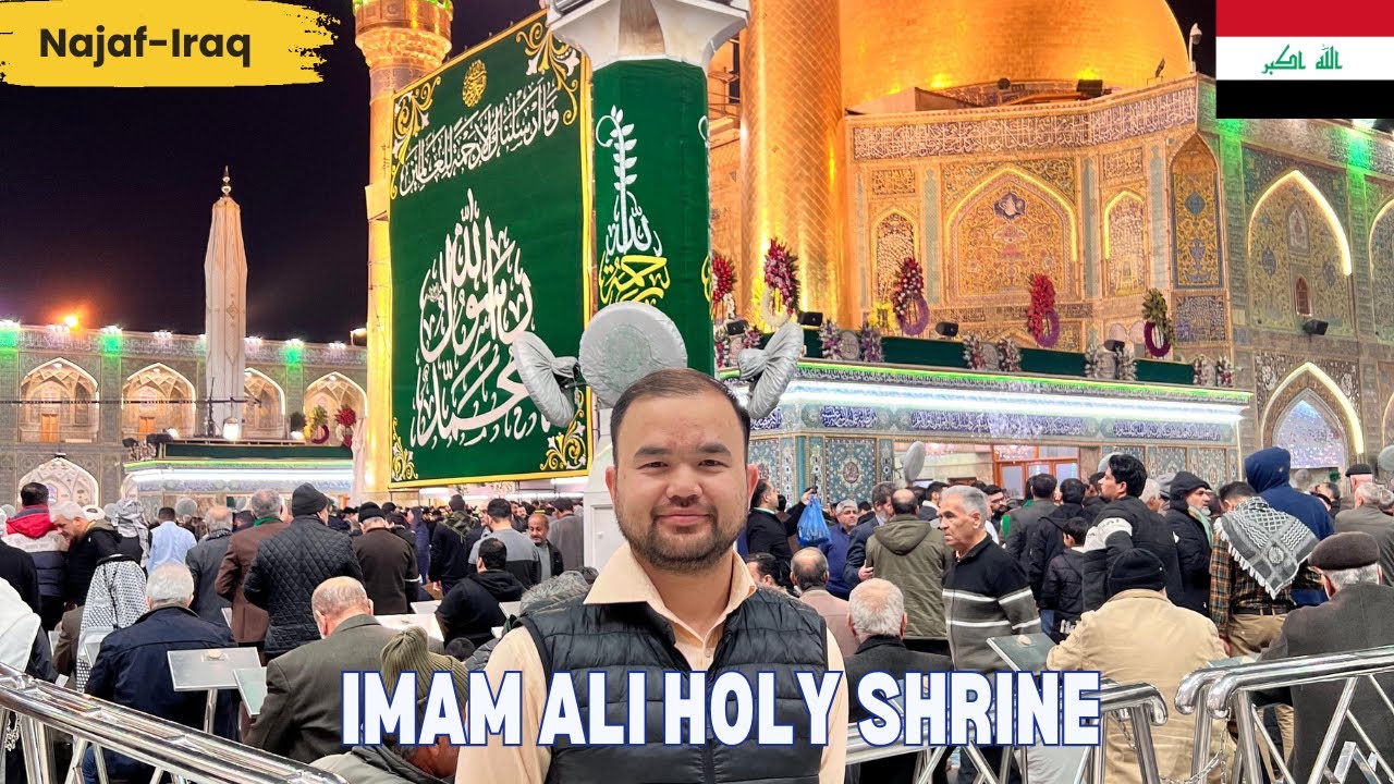 An Inside View of Imam Ali Holy Shrine || Exploring the Streets of Najaf || Pakistan to Iraq