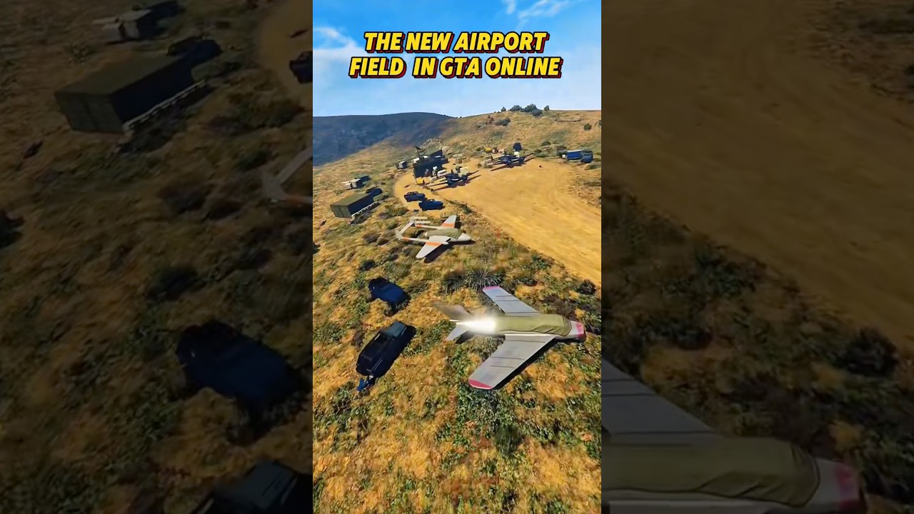 New airport field in gta 5 online 