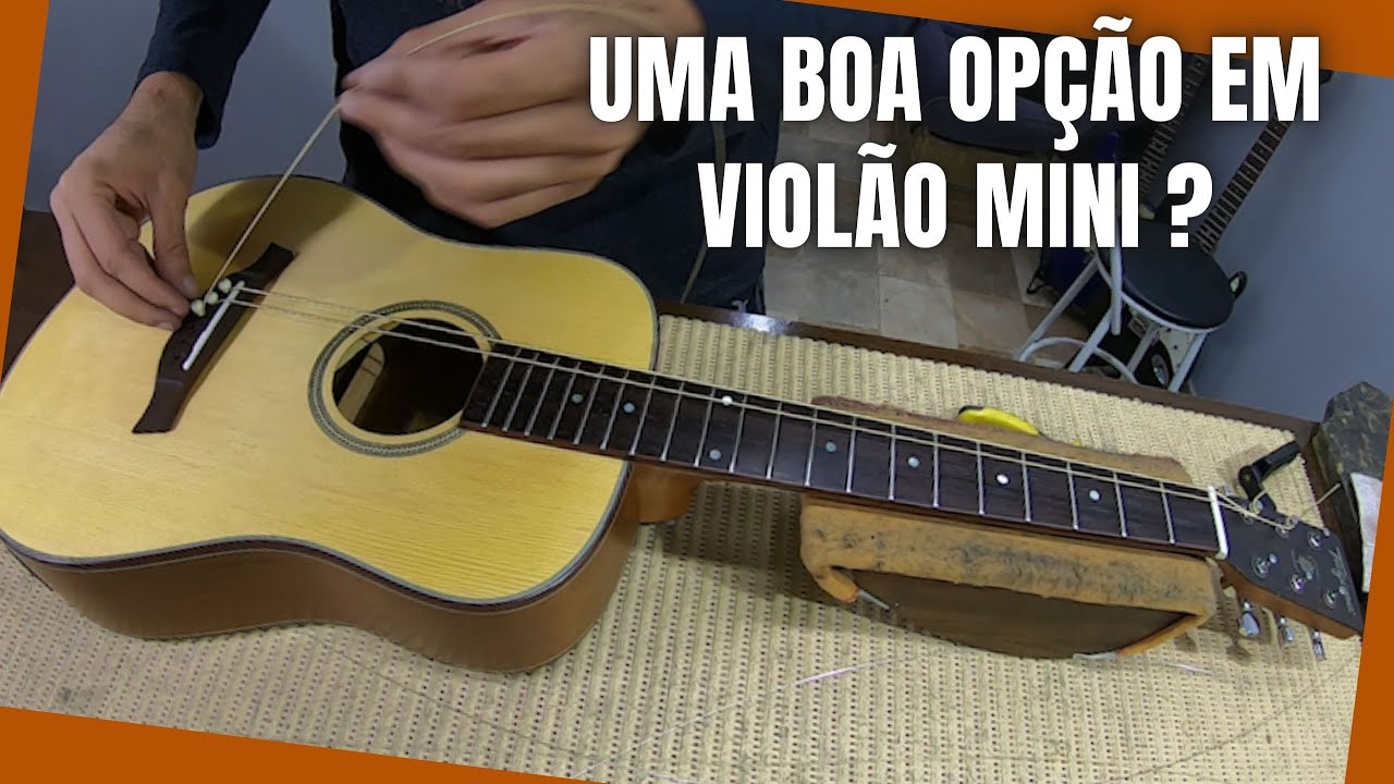 Review violão Tagima Five baby | Regulagem + upgrade de Nut e Rastilho