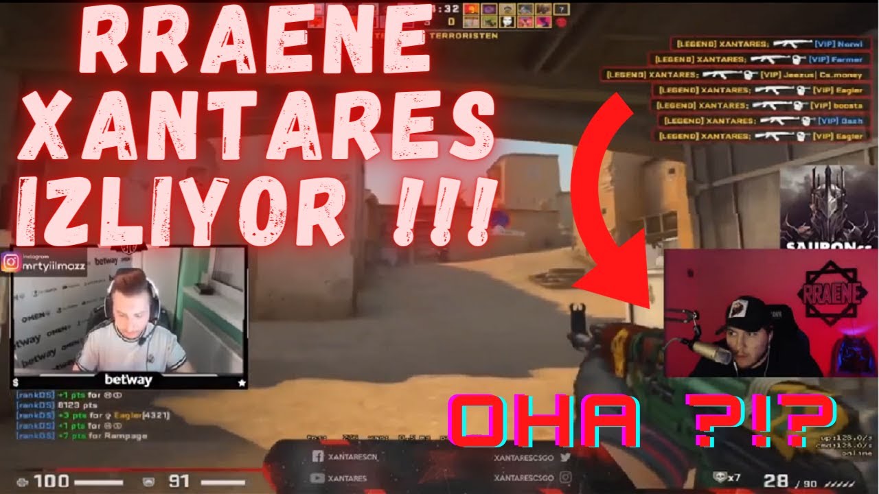Rraene - XANTARES EN İYİ VURUŞLAR İZLİYOR!