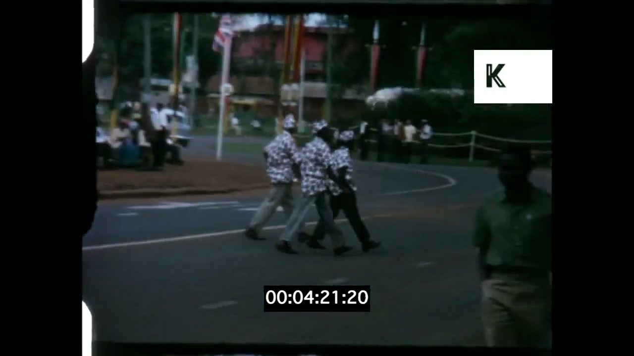1960s Street Scenes in Nairobi, Kenya, 8mm