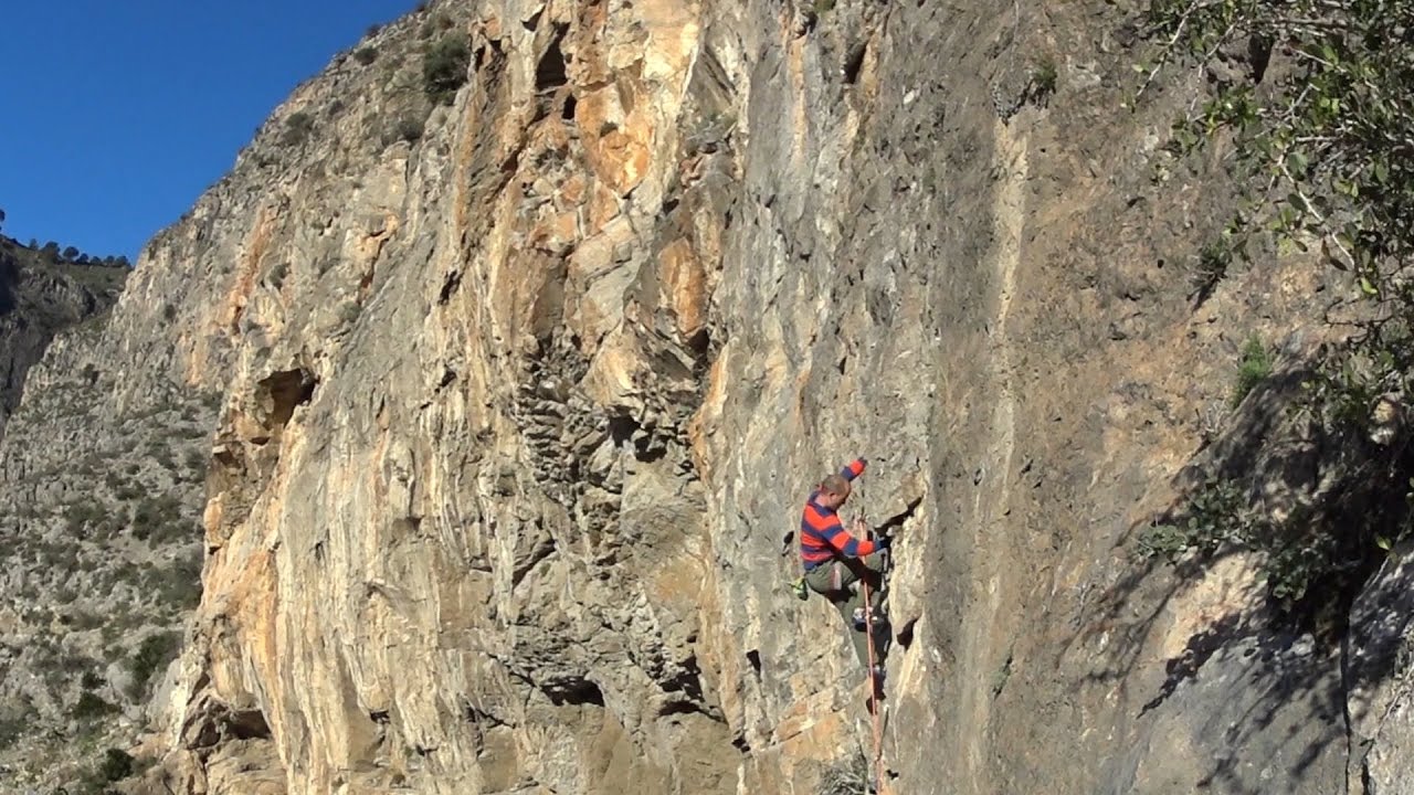 escalada JACK SPARROW 6c+ ,  Los Vados (1080p)