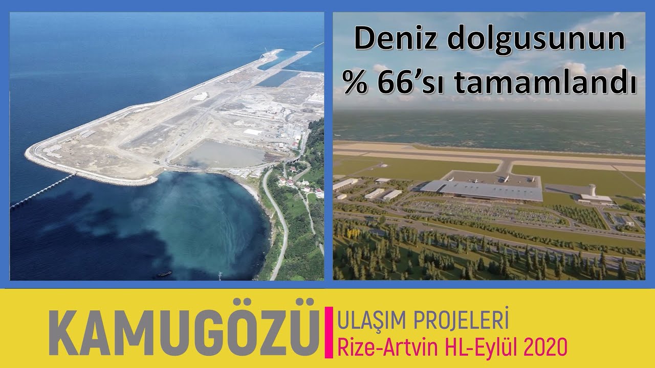 Rize-Artvin Havalimanı Projesinde Son Durum - 2020 Eylül