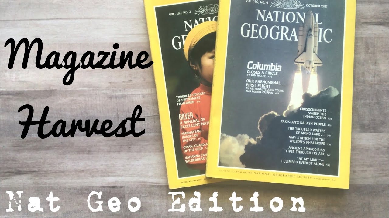 Magazine Harvest #11 || Nat Geo Edition