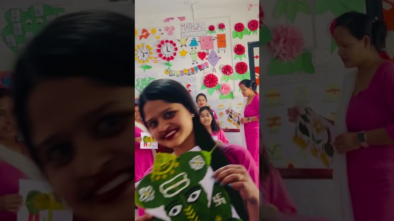 #preschoollearning #teachersday #montessoritraining #craft
