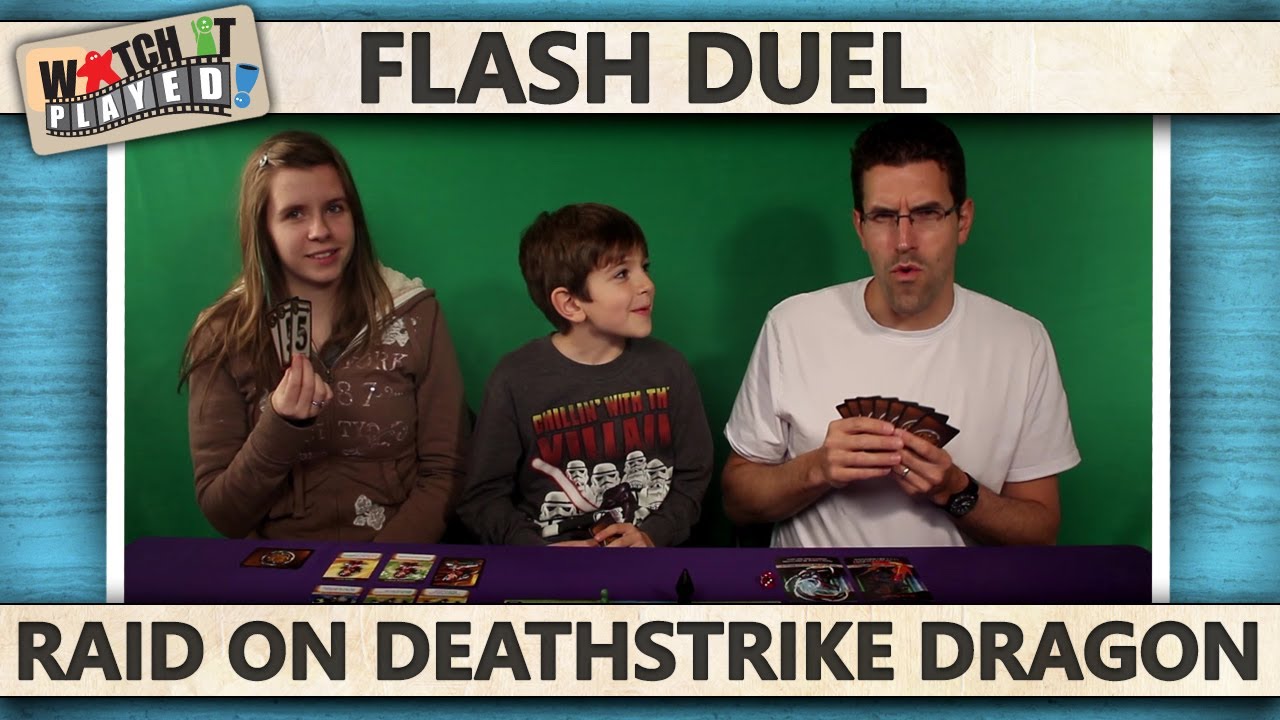 Flash Duel - Raid On Deathstrike Dragon Game Play
