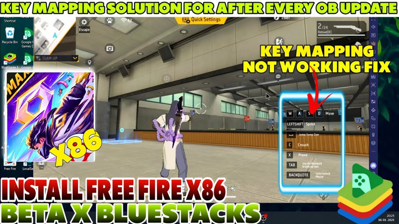 Beta X Bluestacks Mouse Not Working Key Mapping Not Working 100% FIX | Permanent Solution 