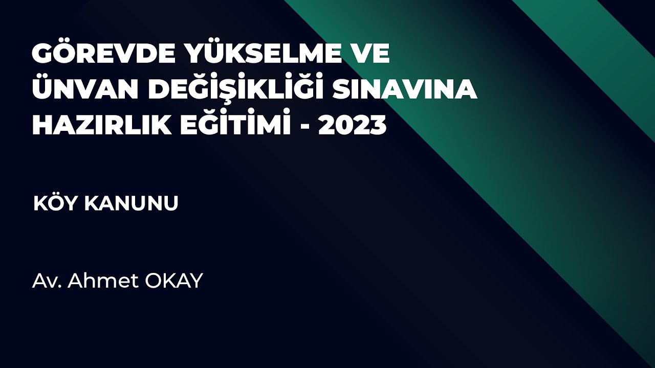 Köy Kanunu