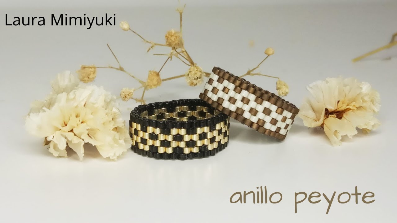 💛КОЛЬЦО PEYOTE STITCH EASY/ MIYUKI