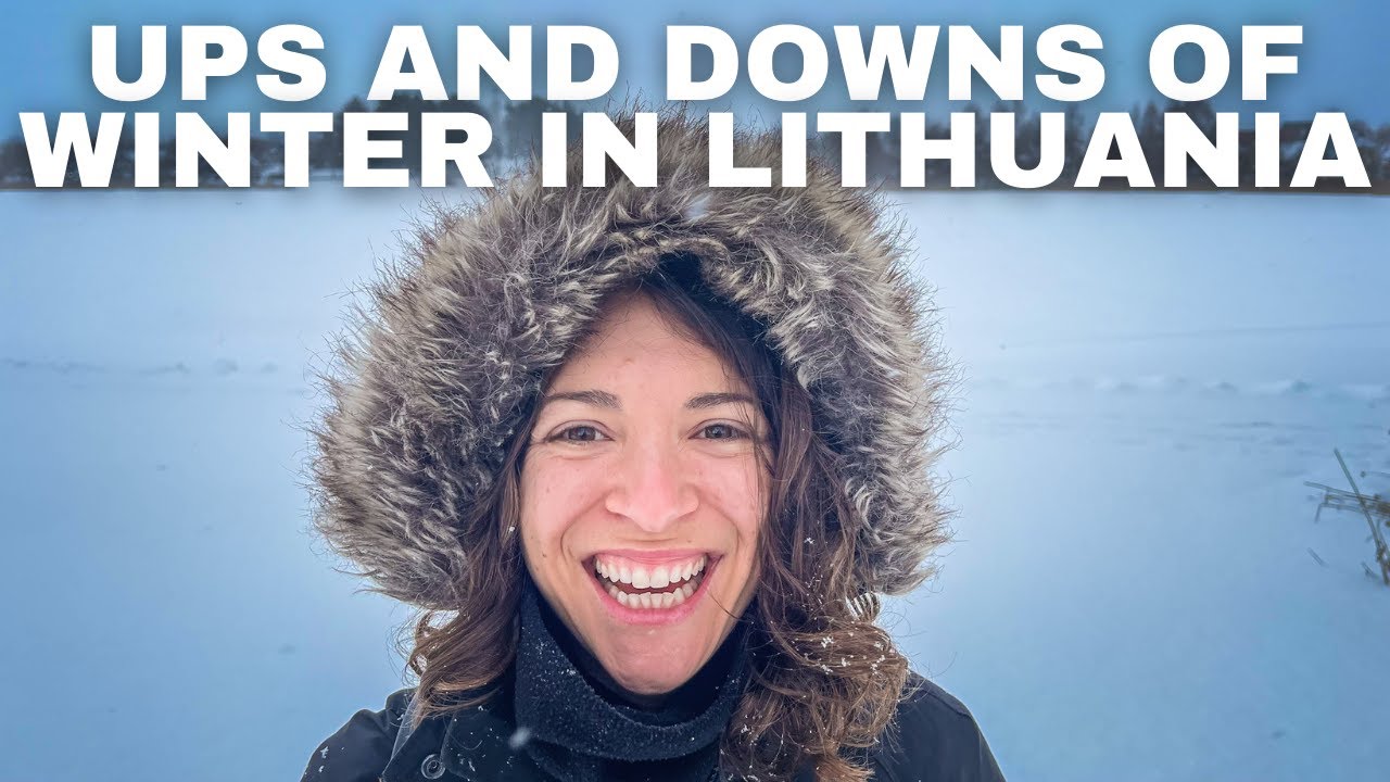 Wintery Day Out in VILNIUS Lithuania (A Struggle)