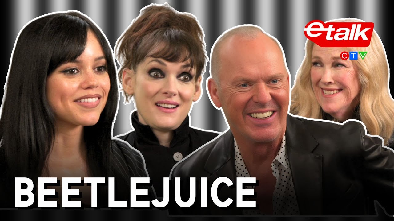 BEETLEJUICE BEETLEJUICE — Jenna Ortega, Winona Ryder, Michael Keaton and more | Full Episode | Etalk