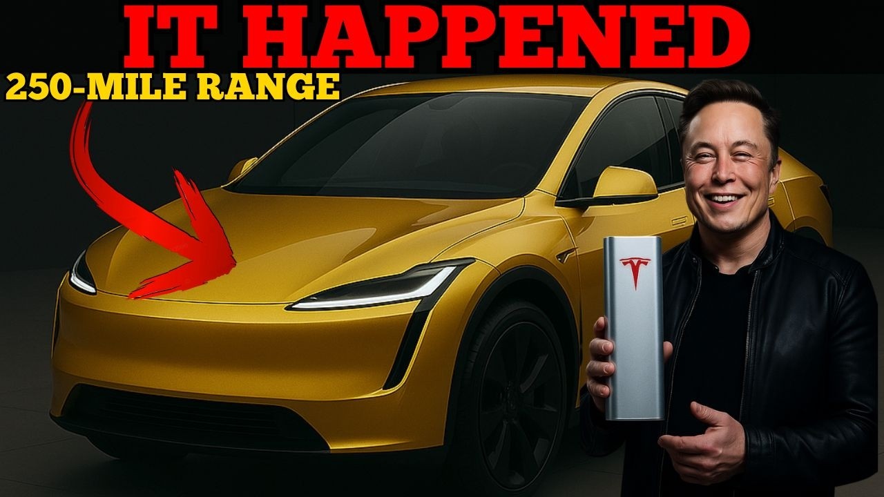 New Tesla Model 2 with Aluminum-Ion Technology: Ultra-Fast Charging, 250-Mile Range