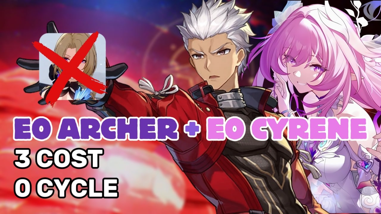 E0 Archer + Cyrene VS Cocolia | 3-COST | MOC 0-Cycle | HSR 4.0