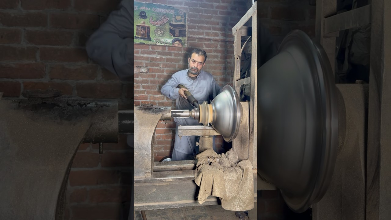 Manufacturing process of pure stainless steel Bowl 🥣 ￼