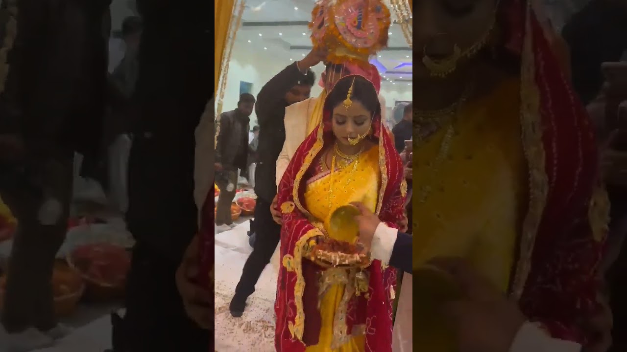 Bihari Wedding Ritual ❤️ #weddingday #bihariculture #bihariwedding #wedding #bride #groom #dulhan