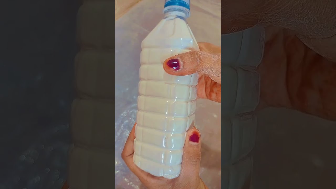 ✨MINI WATER BOTTLE IN DOVE SOAP SMALL 🤤 ARGOCORNSTARCHPOWER #cornstarchchunks 