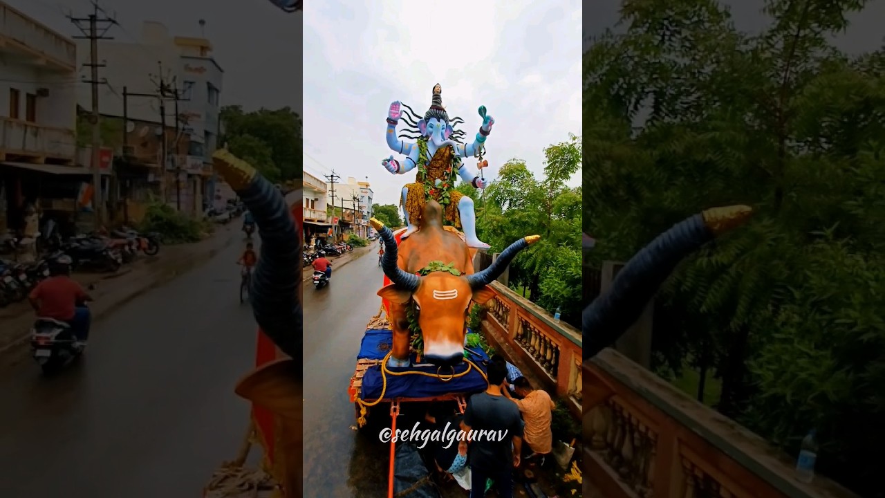 Khambhat 2k23 Ladvado Na Raja Aagman #shorts #khambhat #viral #ganeshchaturthi #trending #ganpati
