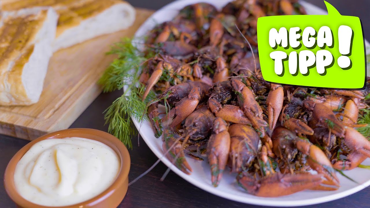 Flusskrebse selber zubereiten - Schnell, einfach und lecker!