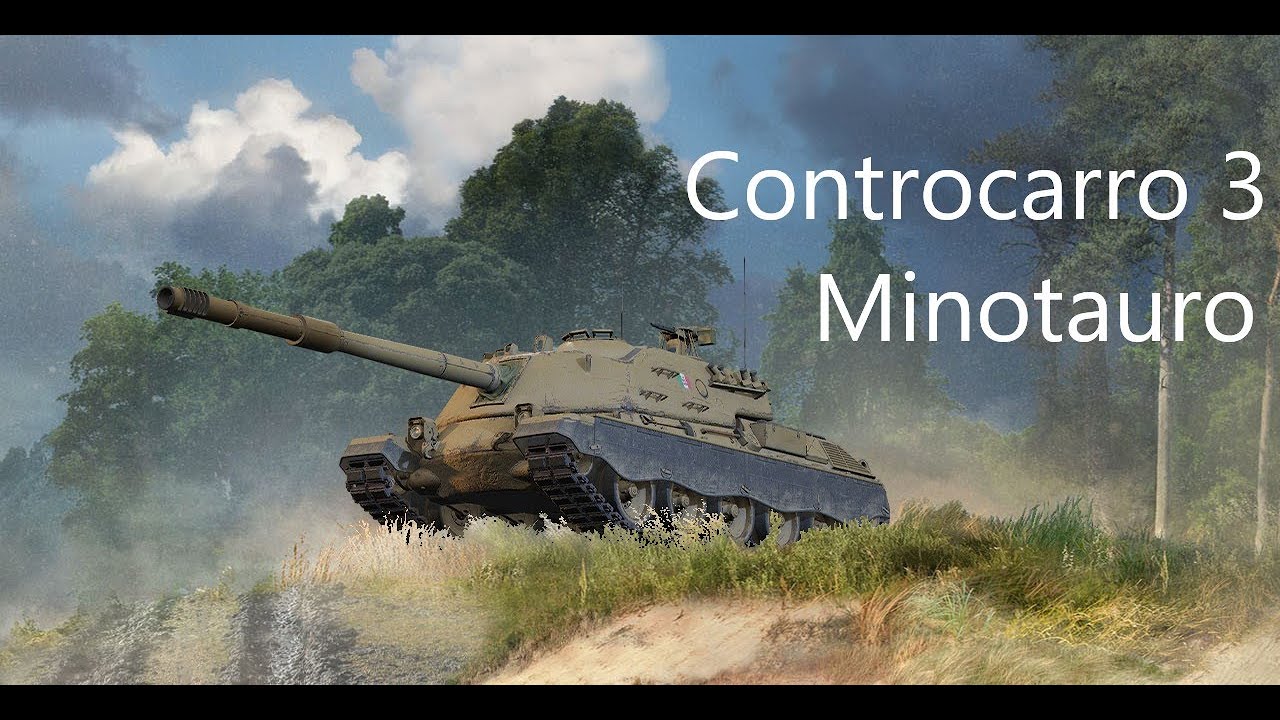 #558 Controcarro3 Minotauro 6.2k damage 【Peal River TD】 【wot console】