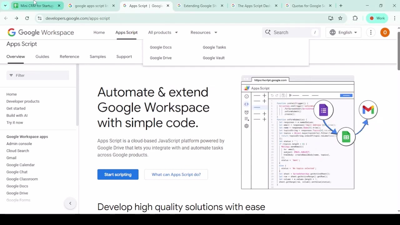 Introduction to Google App Script