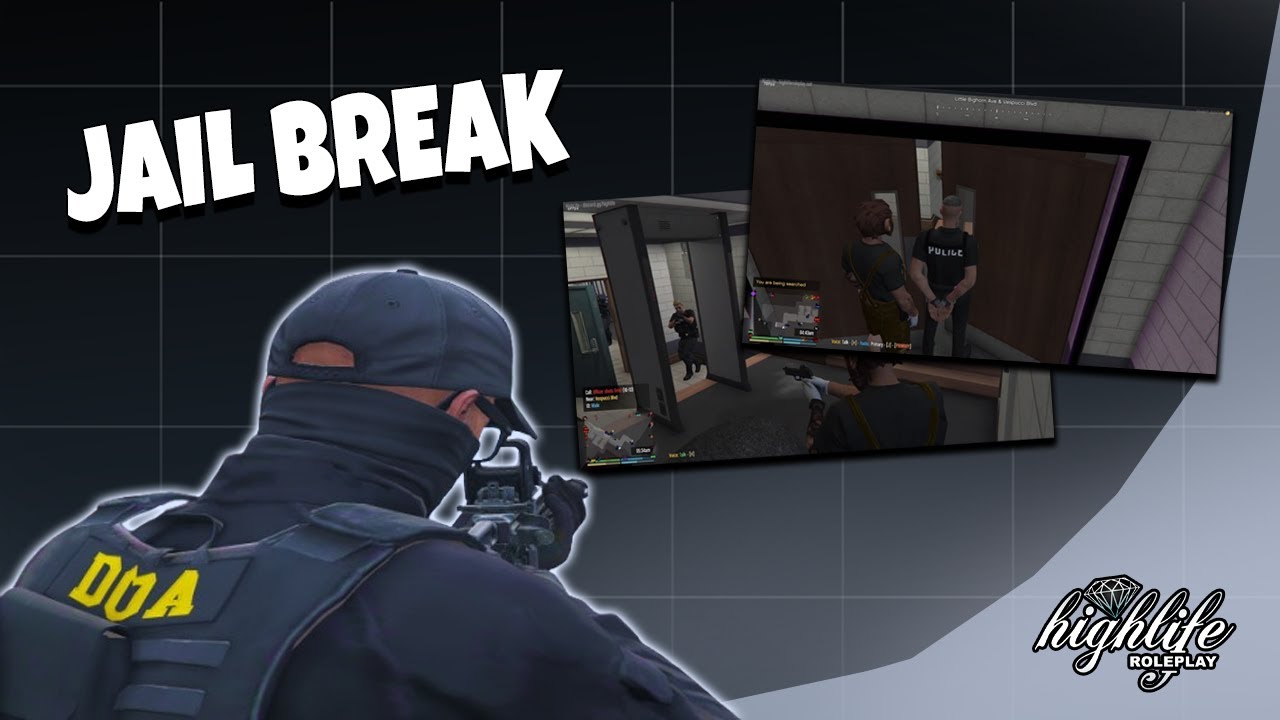 EPIC PRISON BREAK! Smart Suspects Escape Custody in GTA 5 RP | Highlife Roleplay