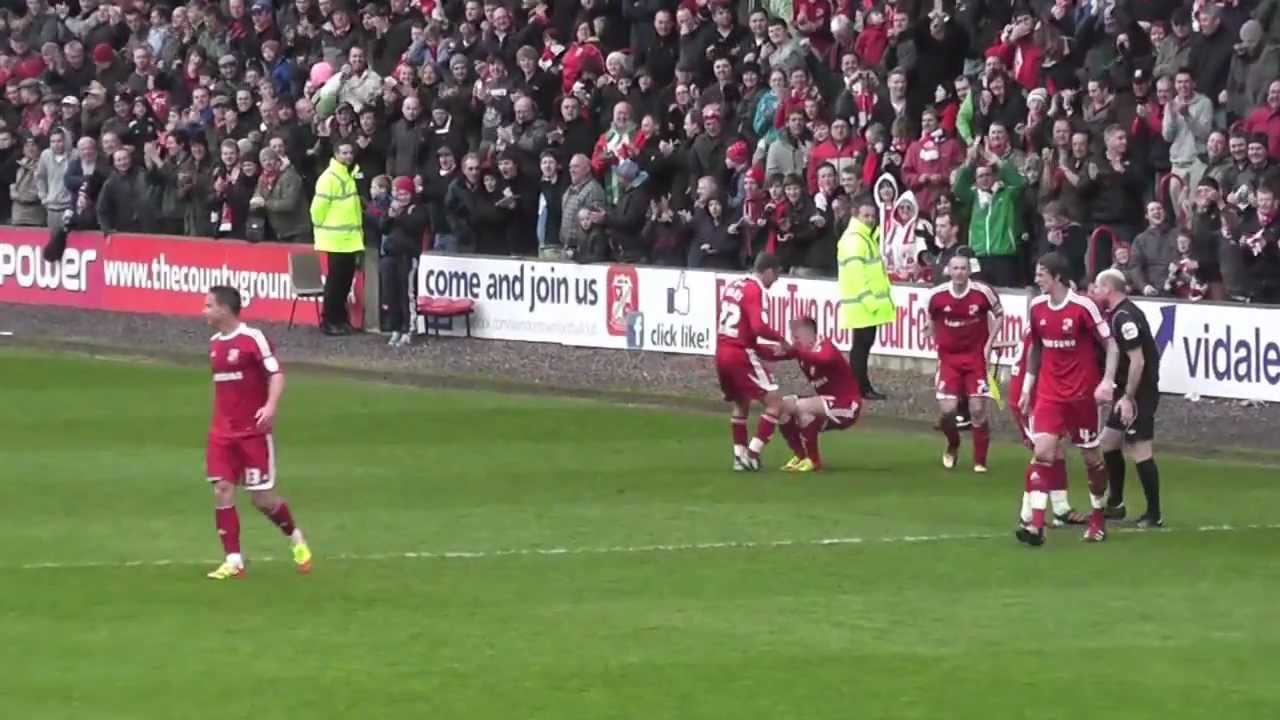 Swindon Town v Port Vale 28/04/2012 (Champions)