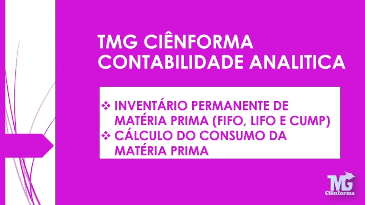 COMO ELABORAR INVENTÁRIO PERMANENTE DAS MATÉRIAS PRIMAS PELO CRITÉRIO FIFO