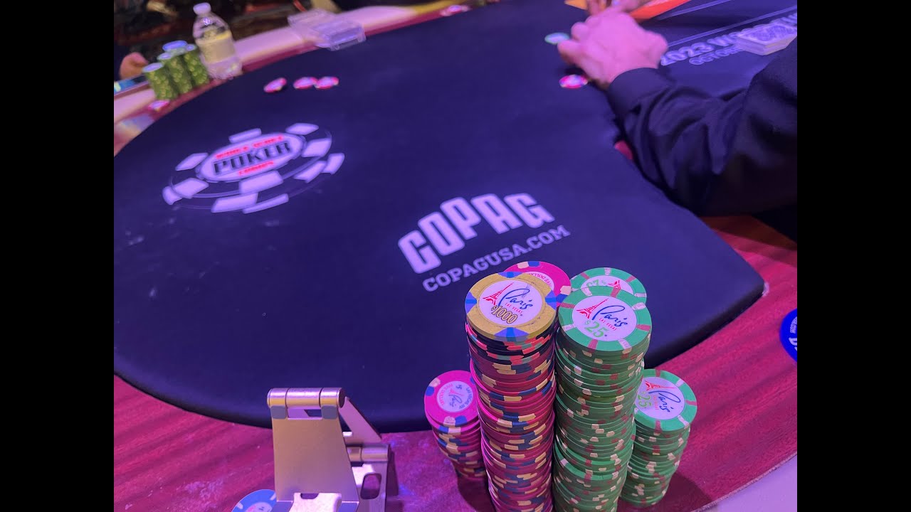 Игра 50/100 в Kings Lounge на WSOP (Stud 8)