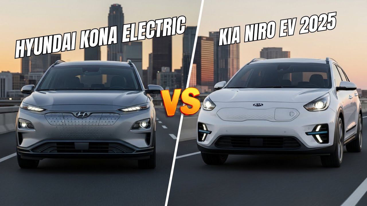 Hyundai Kona Electric vs Kia Niro EV 2025 | Full Comparison & Review