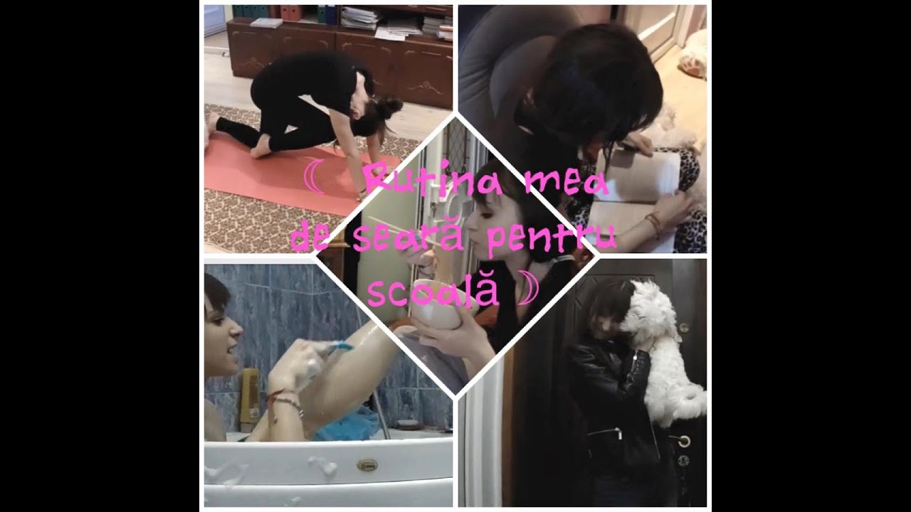 ☾ Rutina mea de Seară pentru Școală 2o15☽