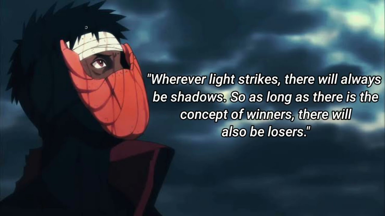 Obito Uchiha's motivation is lost in direction