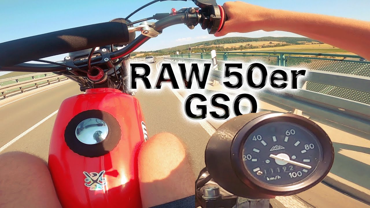 RAW 50er GSO / WHEELIE / SIMSON S51