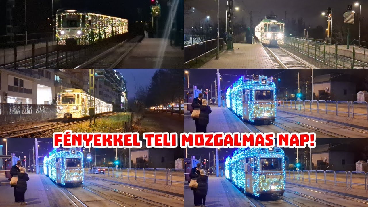 Utazzunk Budapest utolsó Fény MIXA hévjével illetve Próbáljuk ki az Adventi fény villamost!
