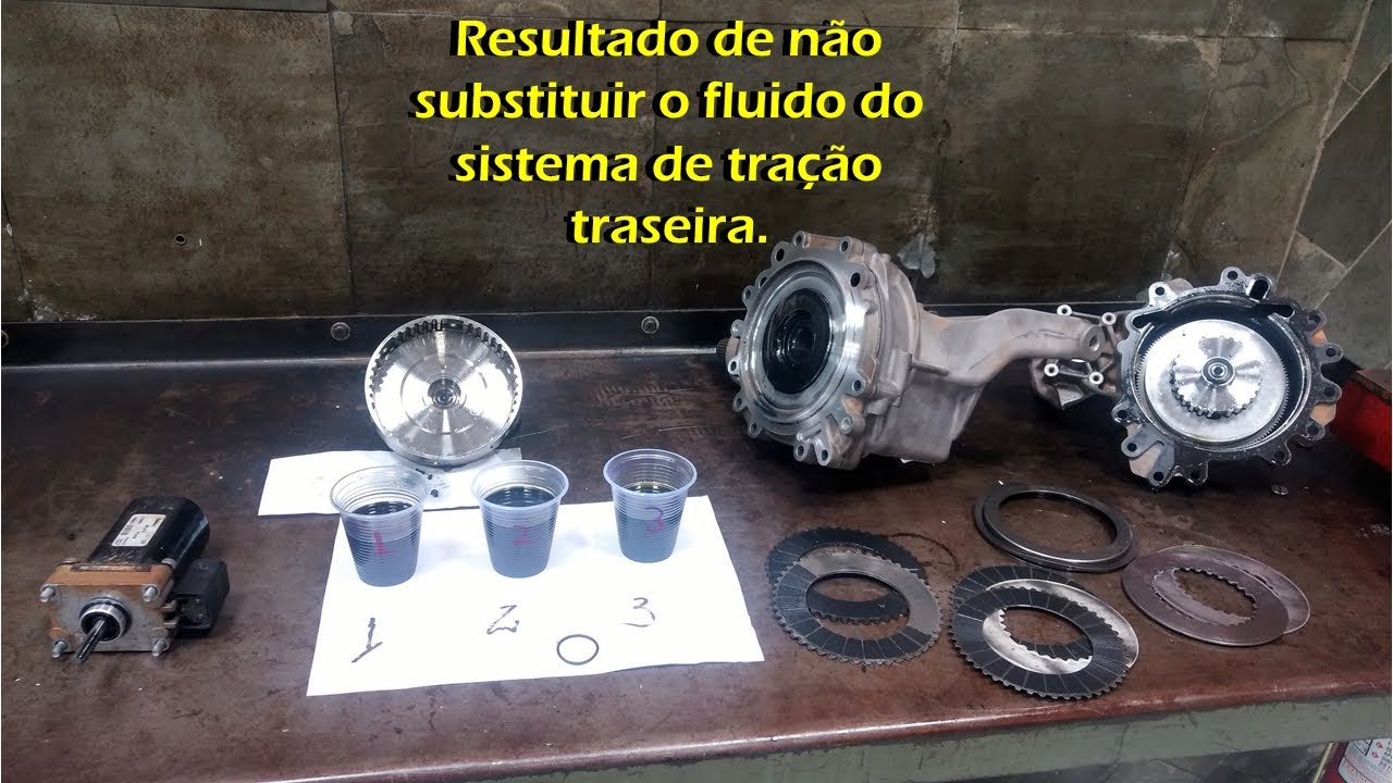 Sistema de tração traseira Renegade. Ausência de manutenção preventiva confiram o resultado.