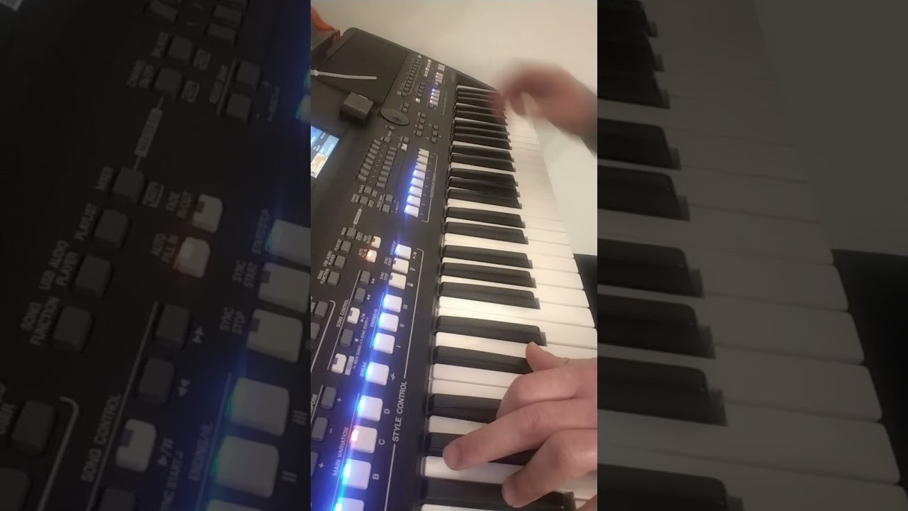 Prezioso momento, hermoso momento #yamaha PSR SX 600 #cristian song
