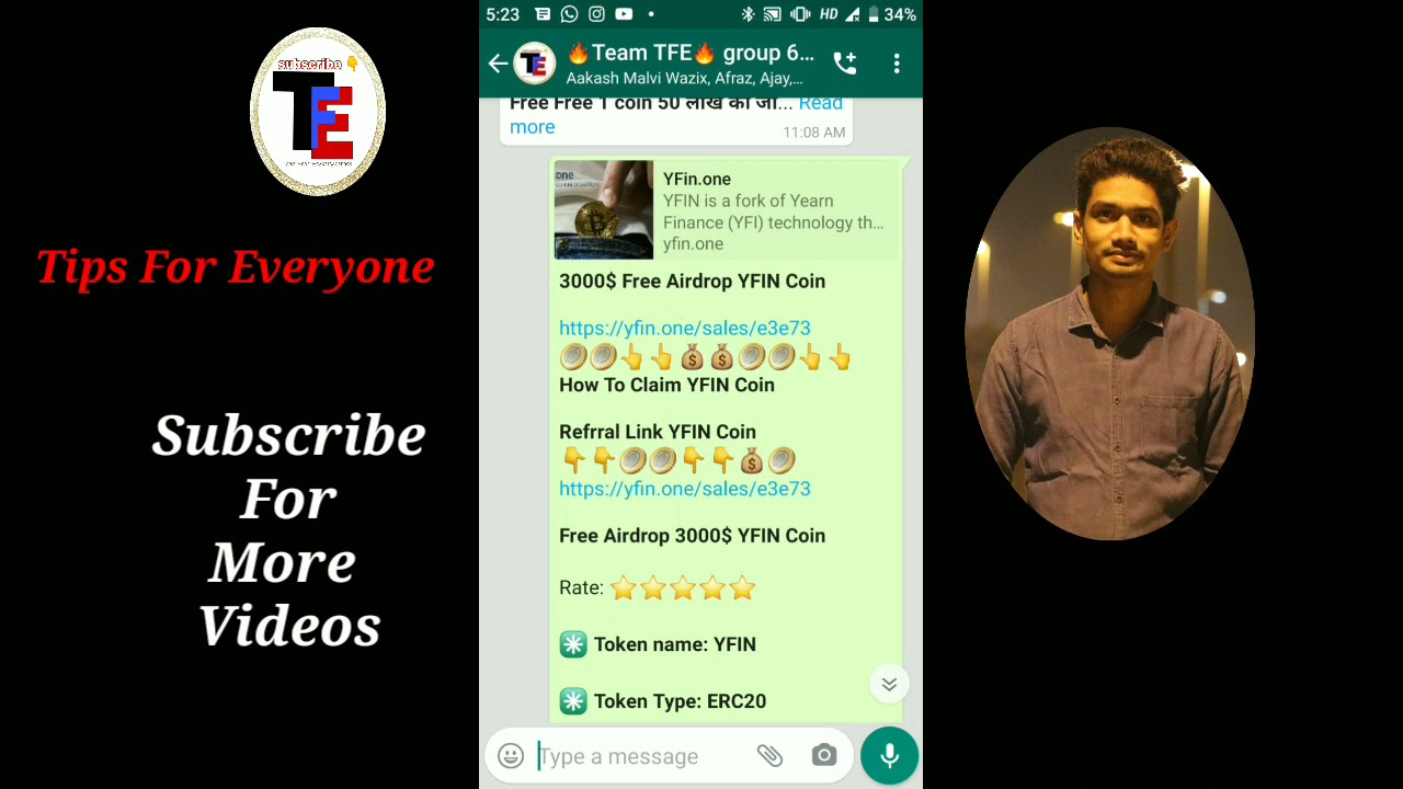 Free yfin token in trust wallet || 3000$ Free Airdrop YFIN Coin