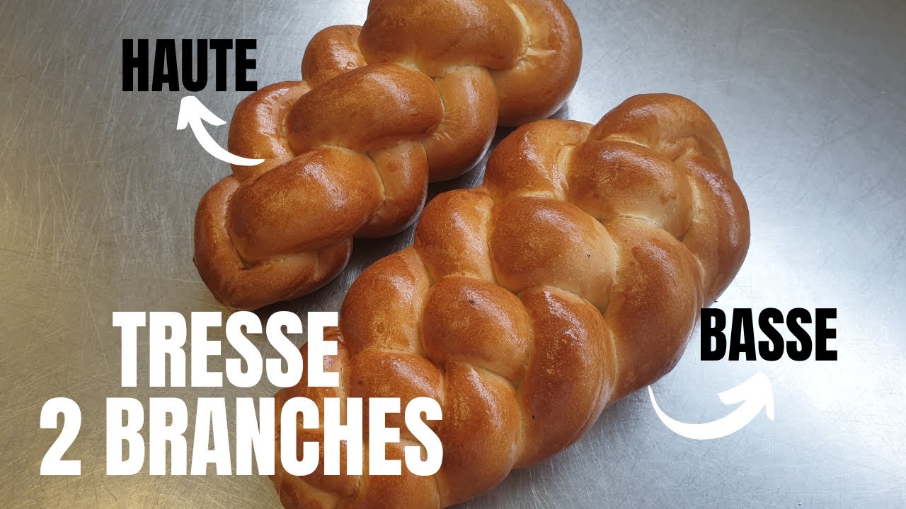 Tresse deux branches: Haute et basse