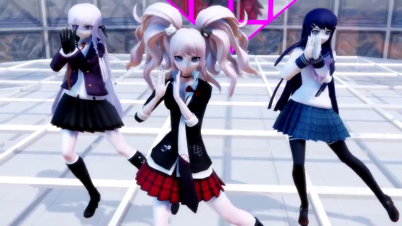 [MMD] Danganronpa - Junko,Kyoko,Sayaka - Tougen Renka