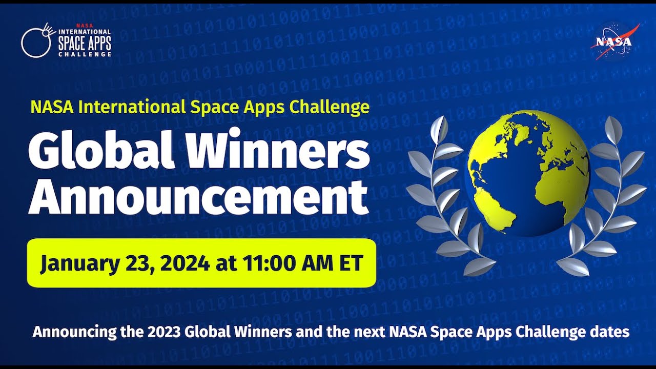 NASA Space Apps Challenge Global Winners Announcement