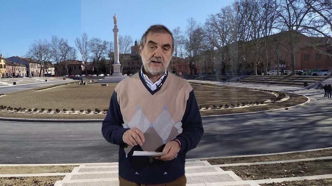 Piazza Ariostea di Ferrara nei documentari cinematografici e  televisivi - di Carlo Magri