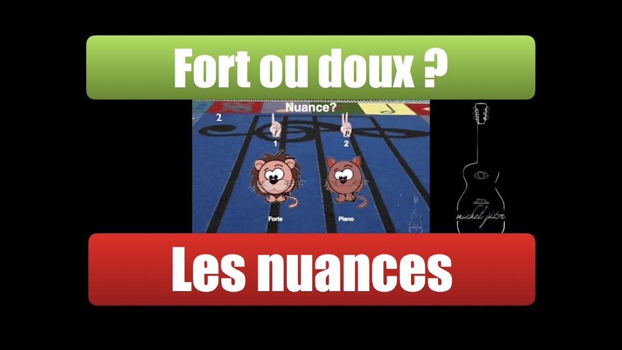 Musique Primaire - Les sons forts et les sons doux